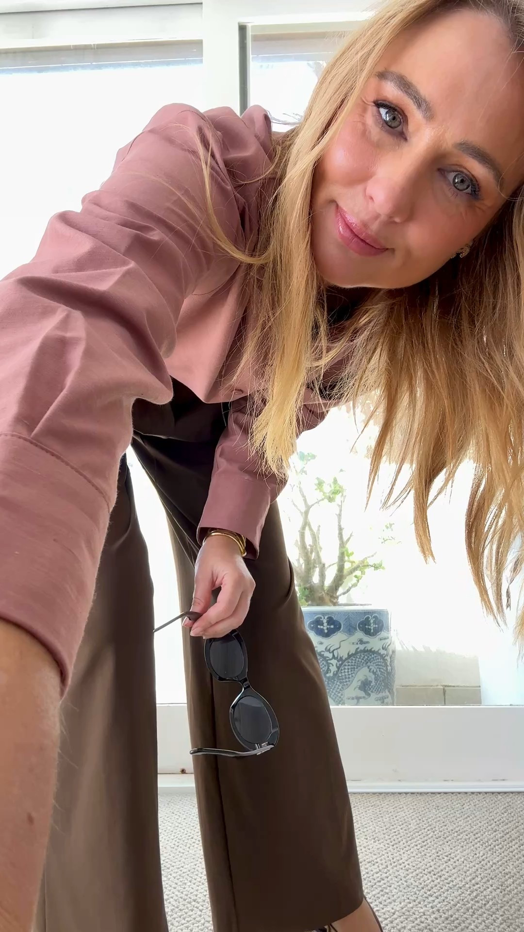 Wearing the lululemon Daydrift pant in bark brown in a size XS for reference. Styled with a the red clay shirt  in small! 

#LTKaustralia #LTKstyletip #LTKworkwear