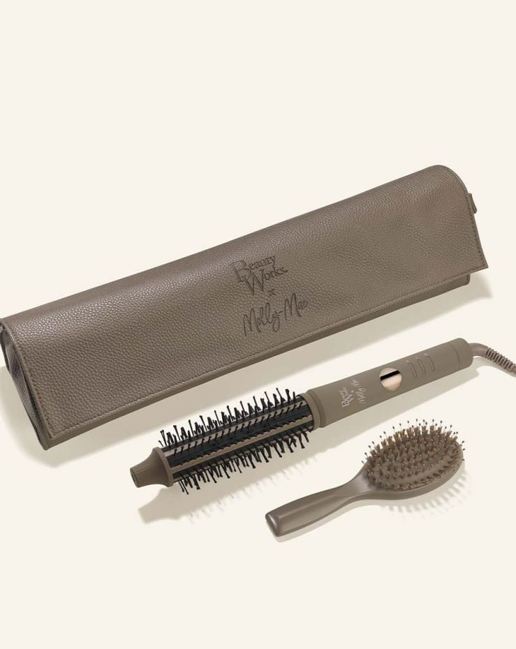 Beauty Works x Molly-Mae XXL Volume Hot Brush Kit – 32mm | Beauty Works (UK)