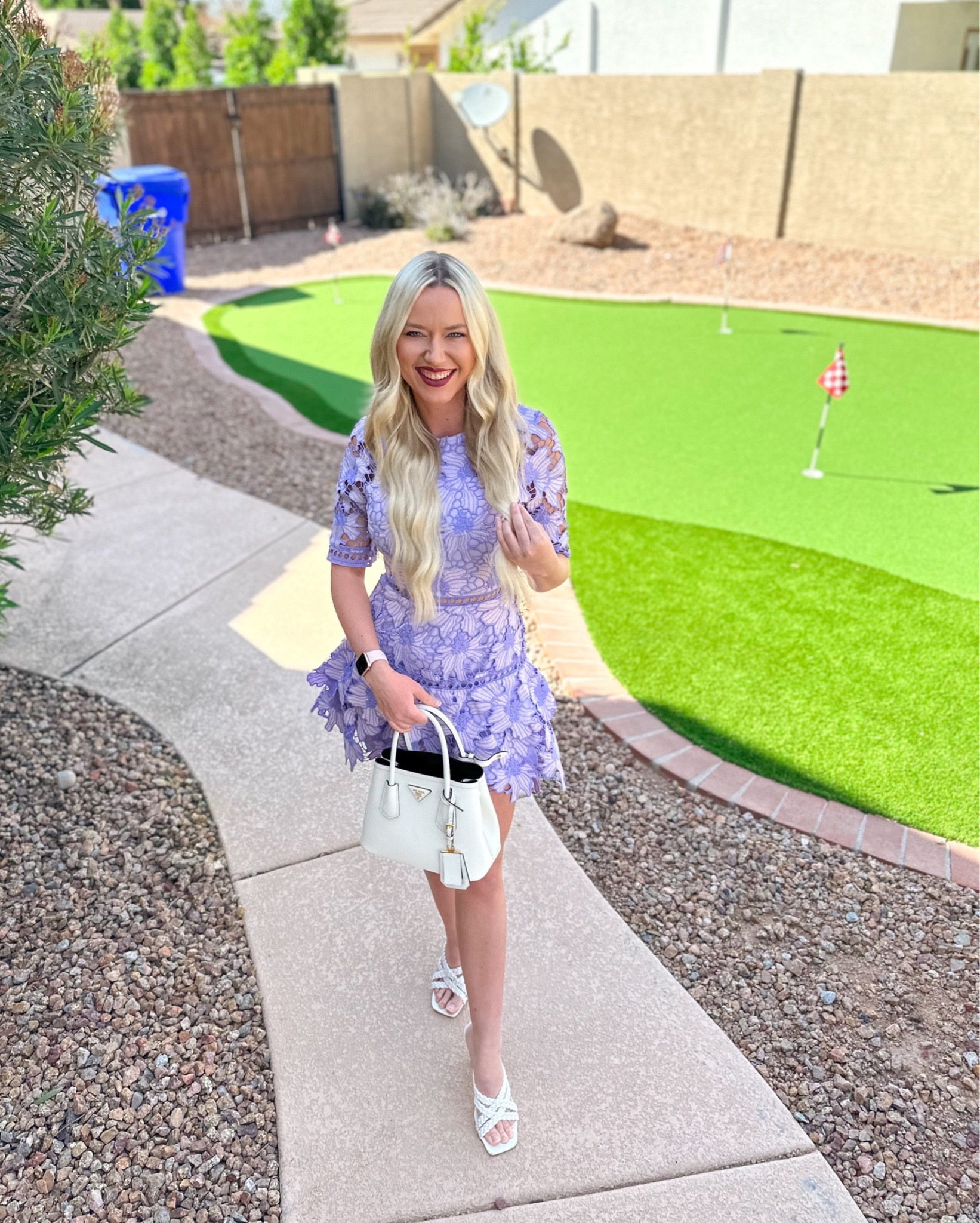 My dress is sold out in purple, but linked another color and a similar style below!

Dress: Small

Spring | Easter | Lace Minidress | Floral Minidress | Girly | Feminine

#LTKunder100 #LTKstyletip #LTKSeasonal