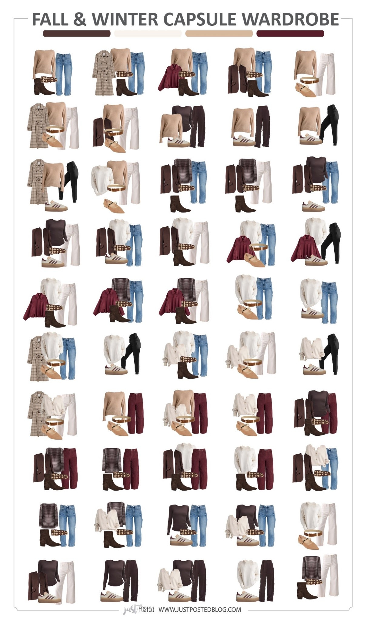 Fall and winter capsule wardrobe 

#LTKStyleTip