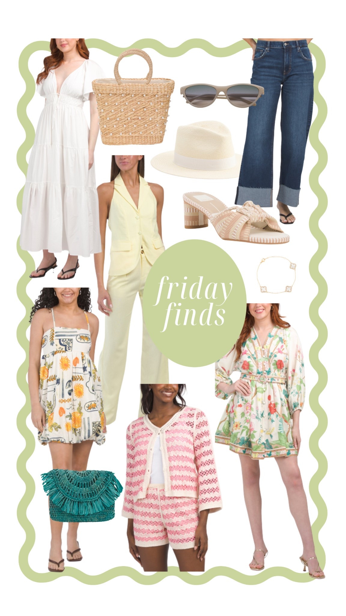 Spring Marshalls finds. 🐚 #marshalls #springstyle #preppy #grandmillennial #golftournament #colorful 

#LTKStyleTip #LTKFindsUnder100 #LTKFindsUnder50