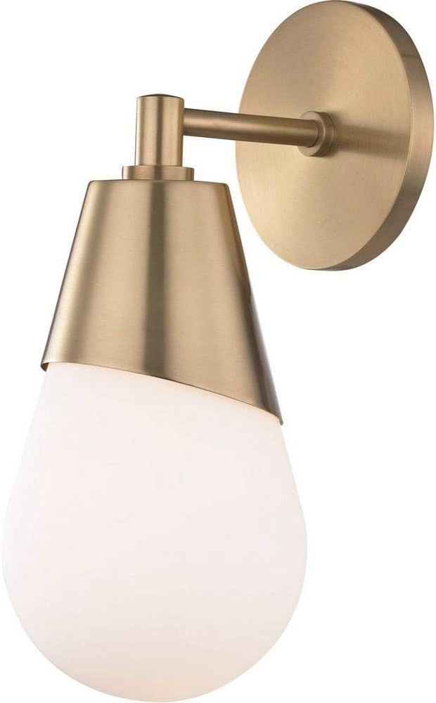 Mitzi H101101-AGB Cora-One Light Wall Sconce in Style-5 Inches Wide by 11.75 Inches High, Finish ... | Amazon (US)