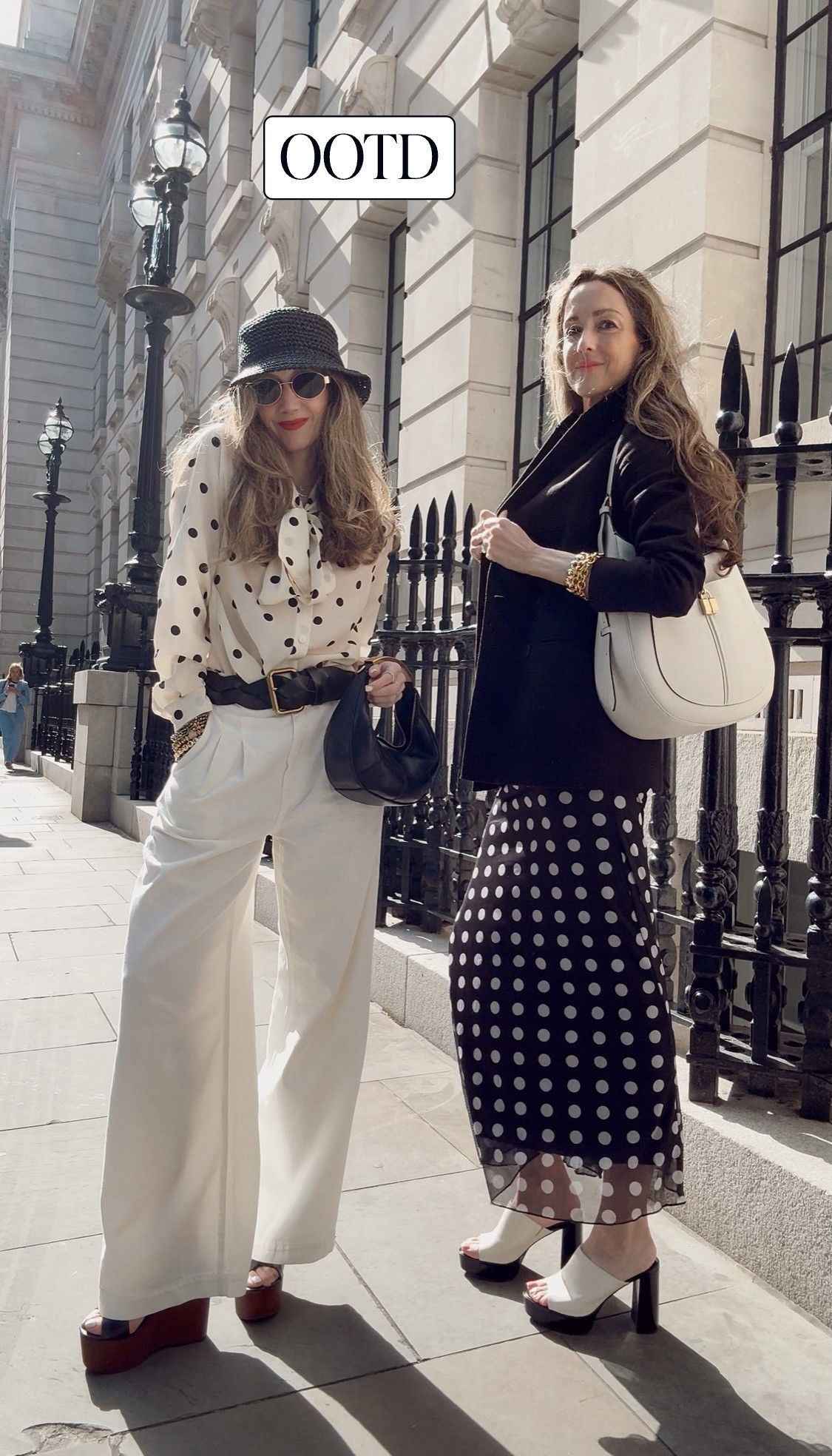London outfit 💕 polka dots of course! These white trousers are so incredibly comfy. 

#LTKSummerEdit #LTKFindsUnder50 #LTKTravel