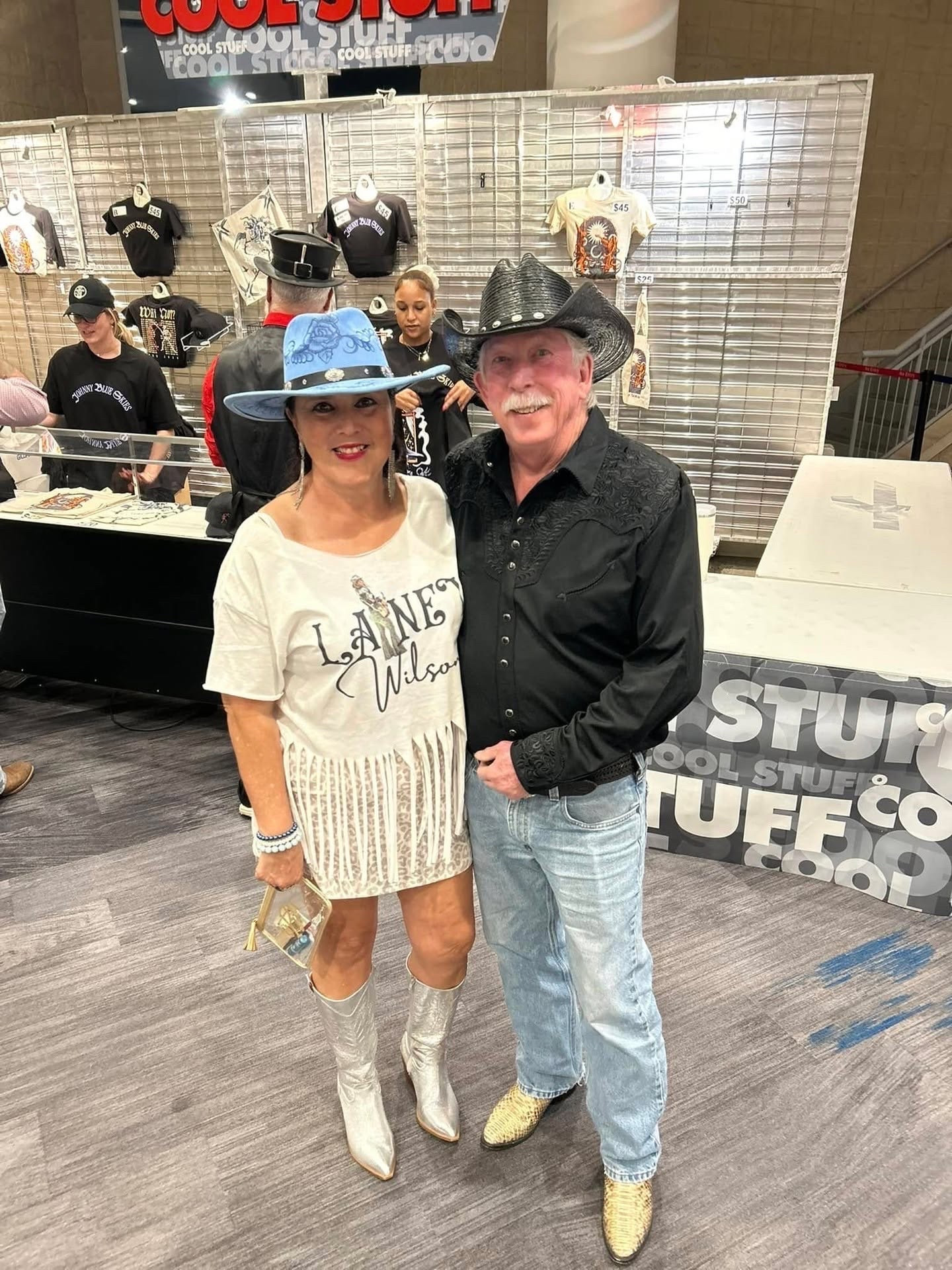 We love music and concerts, any chance we get to wear our hats 🤠and boots 👢. #laineywilsonconcert #coupleswhostyletogetherstaytogether #fashionover50 #westernstyle #styleinspo

#LTKdayinmylife #LTKMidsize #LTKOver40