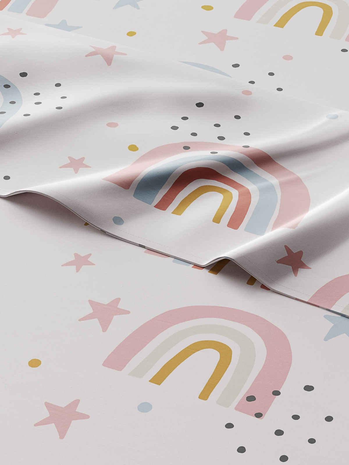 Cgk Unlimited Kids 4 Piece Microfiber Sheet Set - Queen - Rainbow sparkles | Macy's