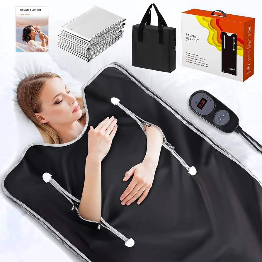 Infrared Sauna Blanket-Sauna Blanket for Home Use, Portable Design for Relaxation and Detoxificat... | Amazon (US)