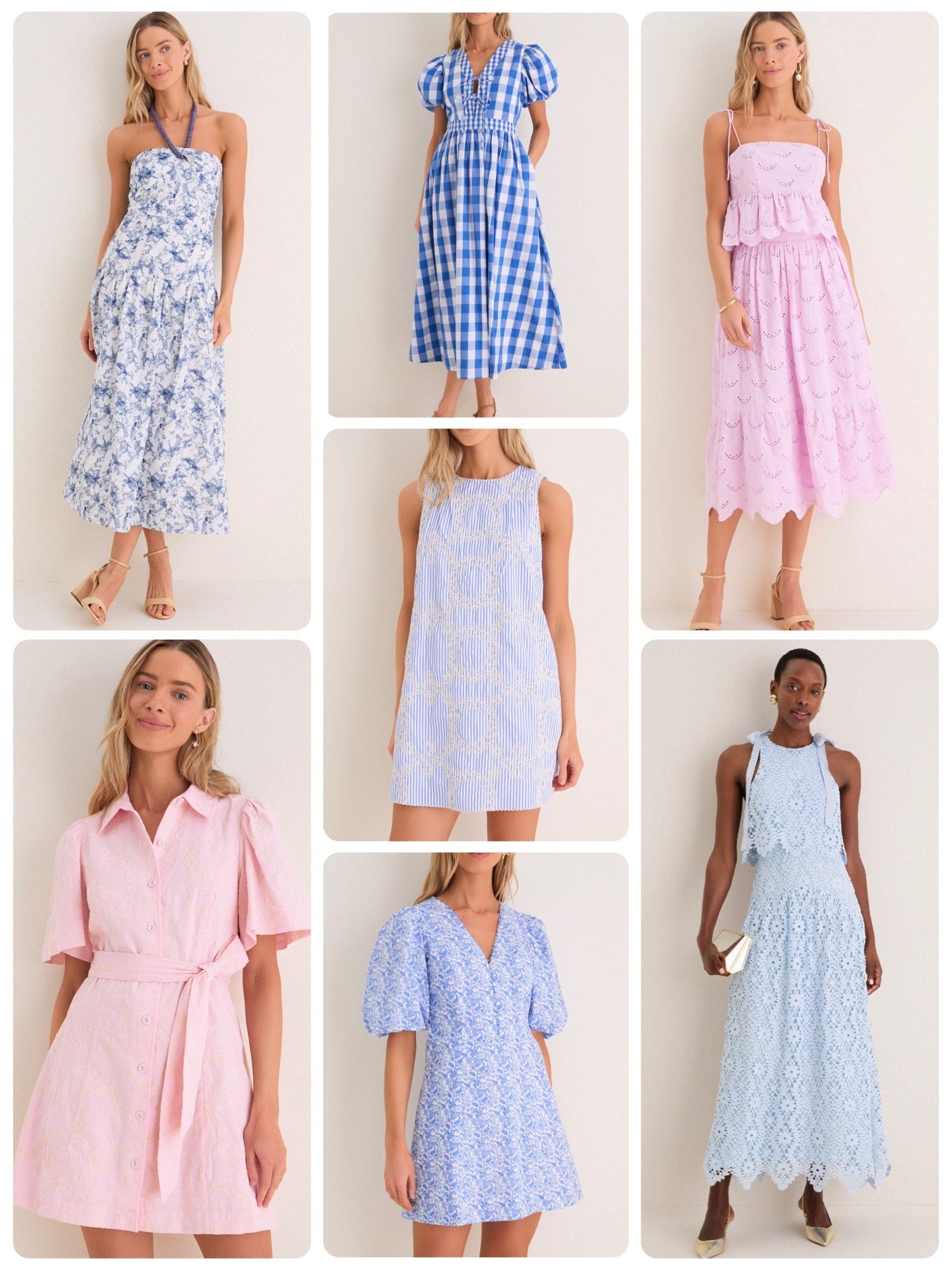 Tuckernuck Easter Dress Edit 🌸🐣


Sharing the prettiest Tuckernuck dresses for Easter and spring events! 🌷 These feminine styles feature beautiful eyelet, soft florals, gingham, and classic pastel shades that feel perfect for church, brunch, showers, and spring celebrations. From mini to maxi lengths, these pieces are timeless, polished, and easy to dress up with heels or keep casual with sandals.

Tuckernuck Easter dresses, pastel spring dresses, Easter brunch outfit ideas, feminine spring dresses, blue floral dress, pink eyelet dress, gingham maxi dress, classic preppy spring style. ✨

#LTKmomlife #LTKOver40 #LTKSeasonal