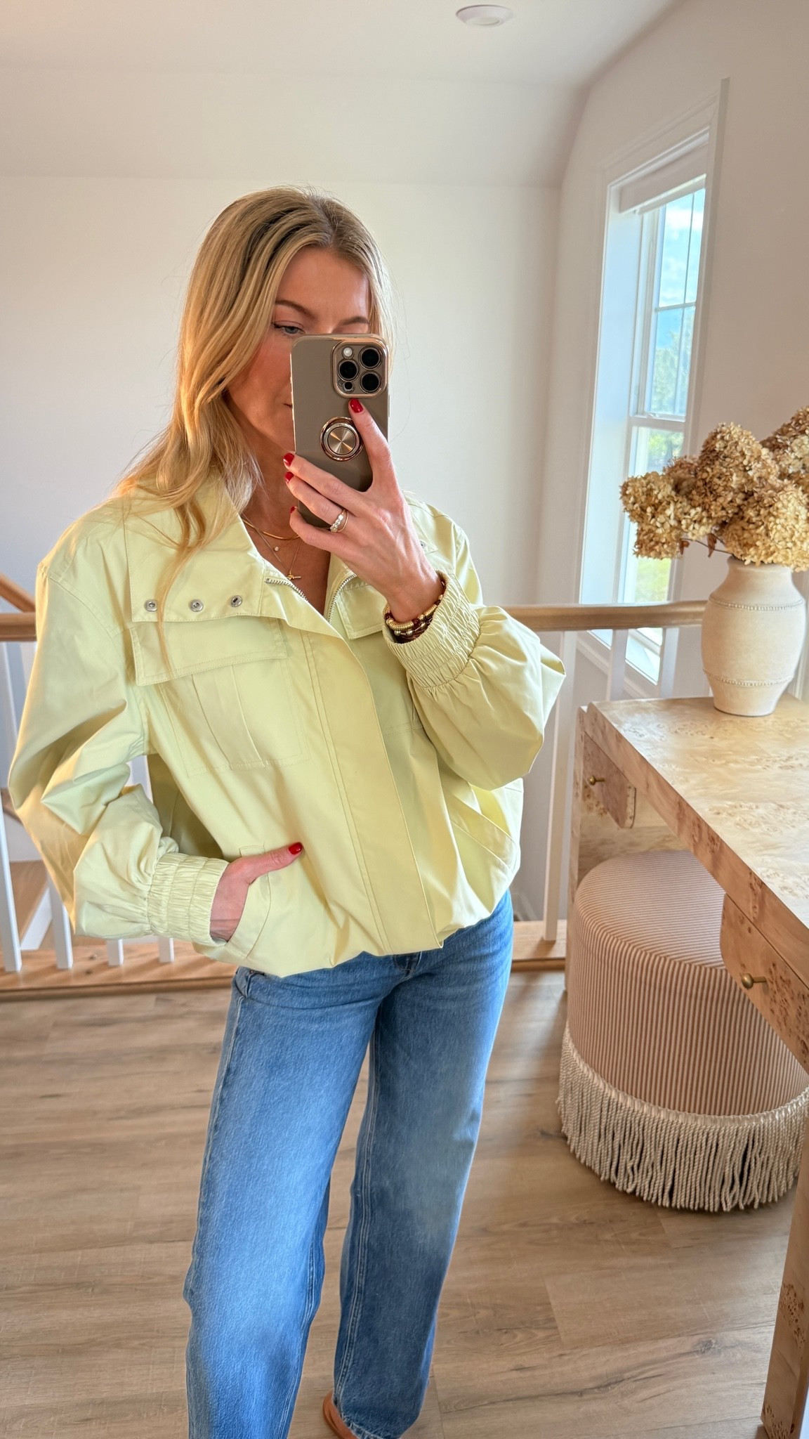 Love this jacket! Runs TTS, wearing a S

#LTKootd #LTKgrwm #LTKmomlife