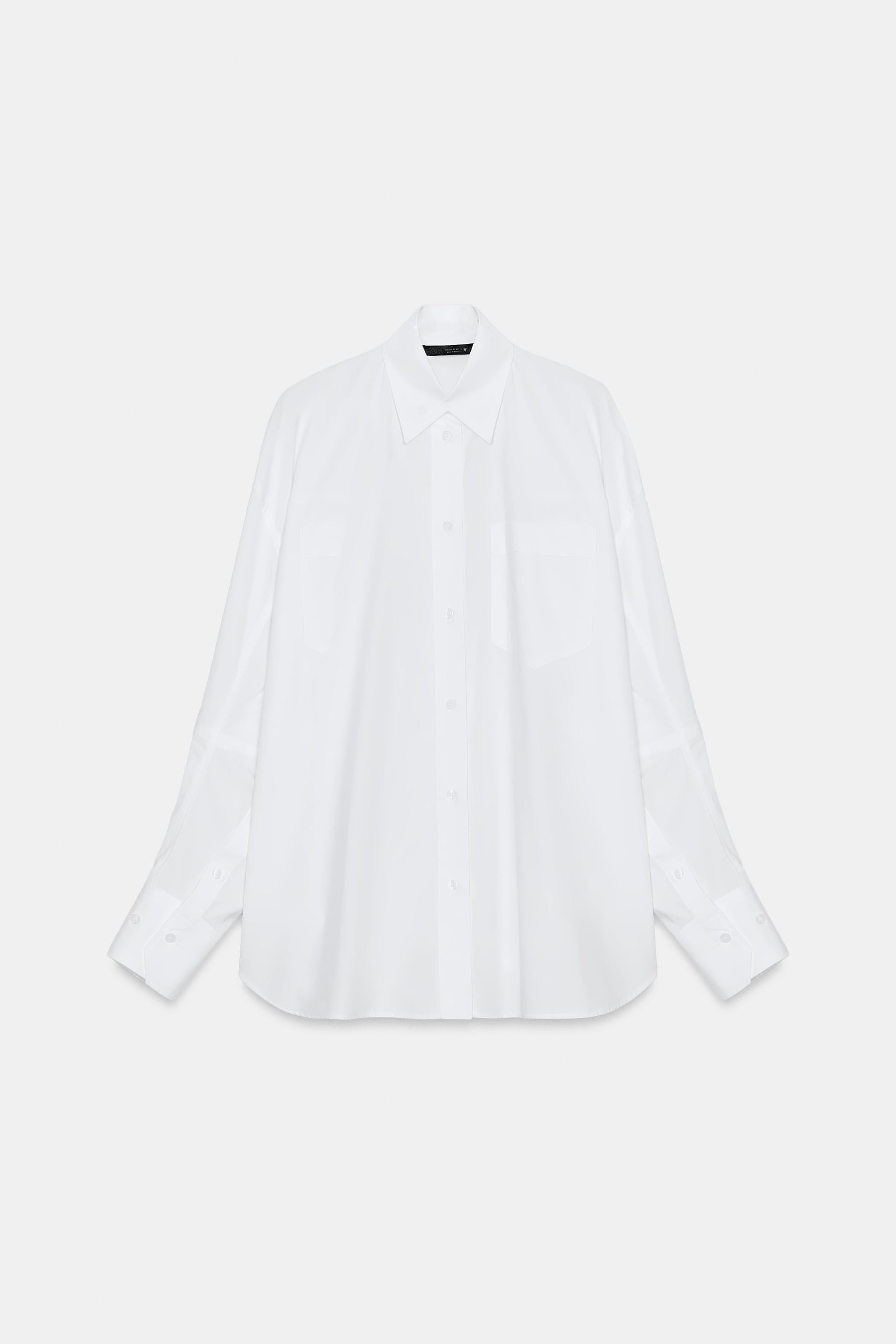 OVERSIZED POPLIN SHIRT | Zara Canada