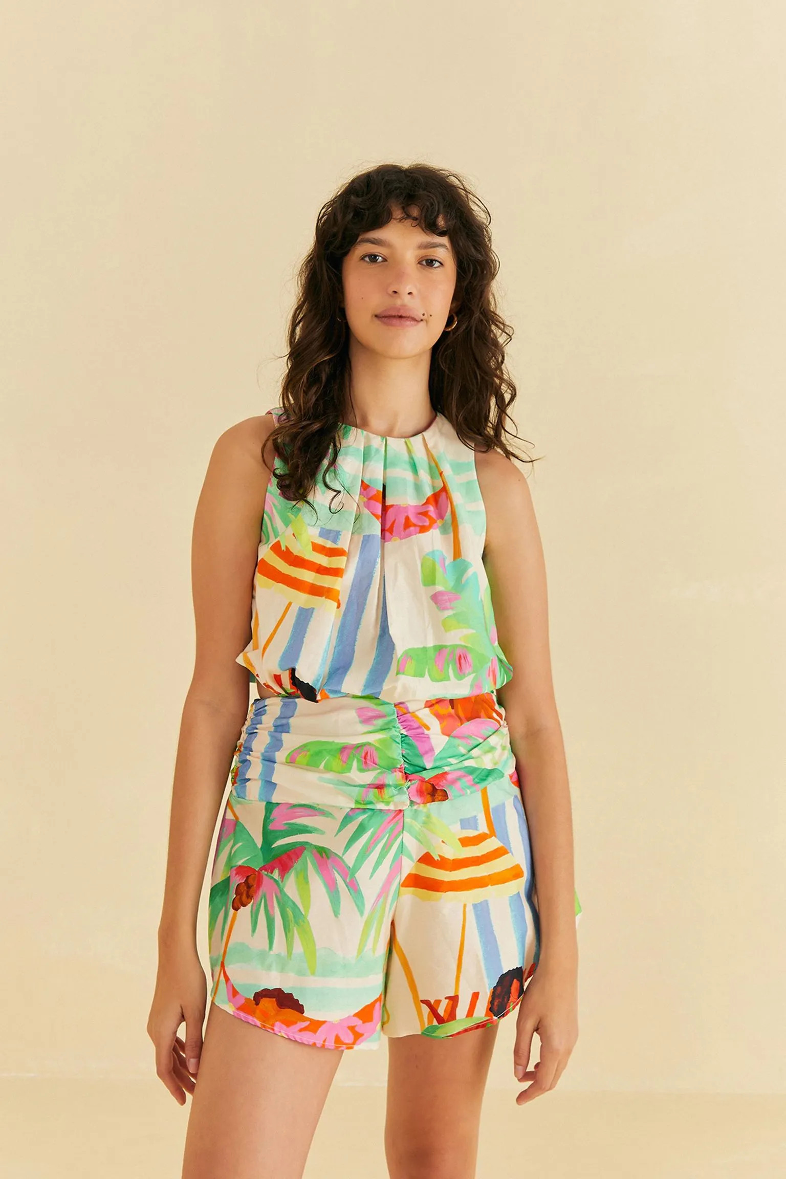 Macaquinho Estampado Férias | Farm Rio (BR)