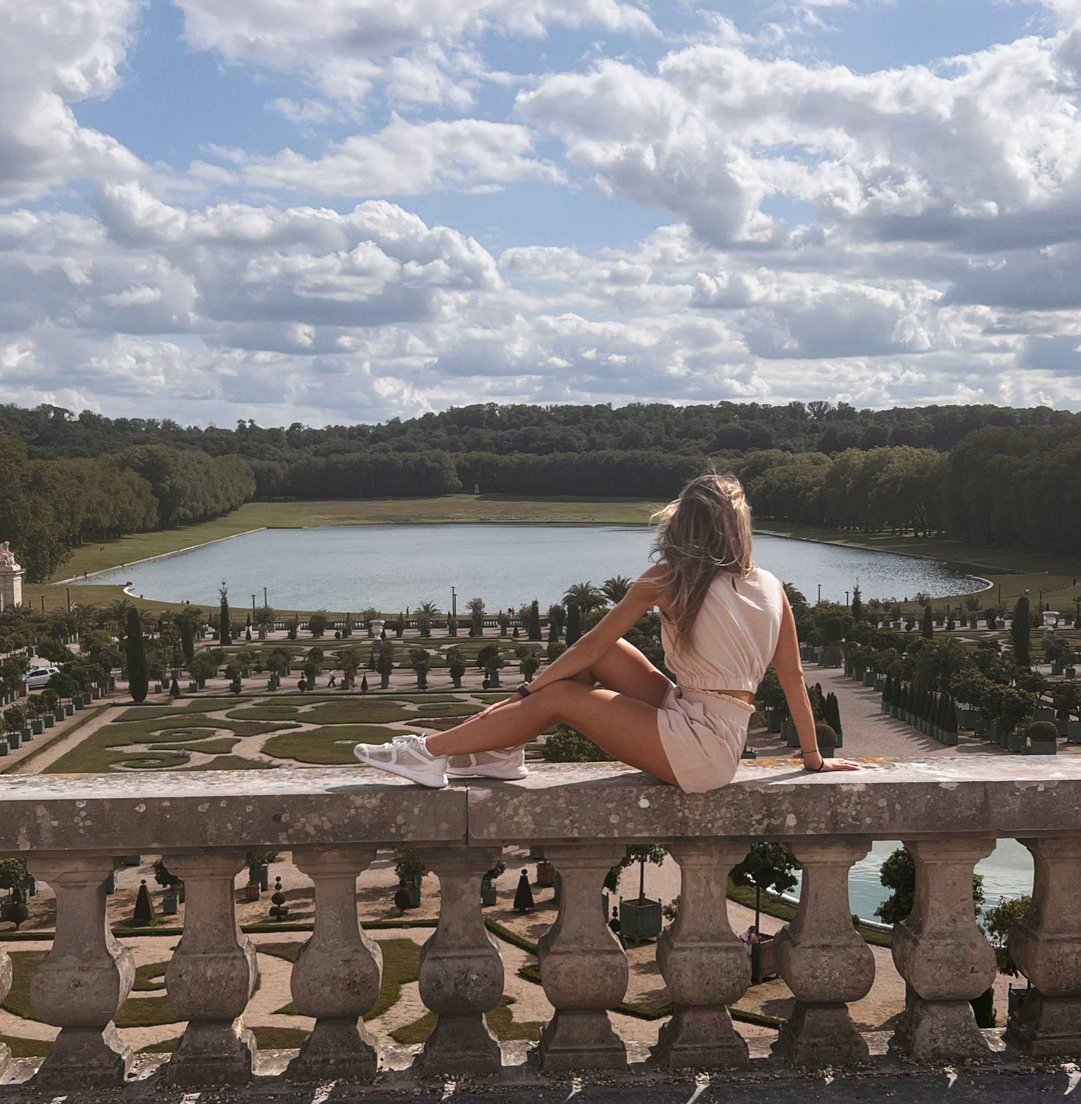 versailles is breathtaking! this outfit was amazing for travel and backpacking since it was breathable and packed down very small! ☁️

#LTKtravel #LTKeurope #LTKsalealert