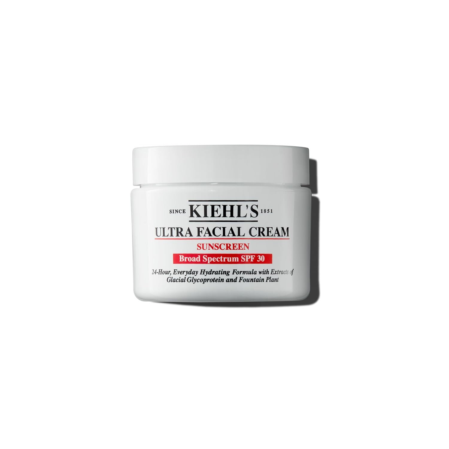Kiehl's - Ultra Facial Cream Daily Moisturizer with SPF 30 Face Cream for 24-Hour Hydration & UV Sunscreen Protection - With Squalane - Suitable for All Skin Types | Amazon (US)