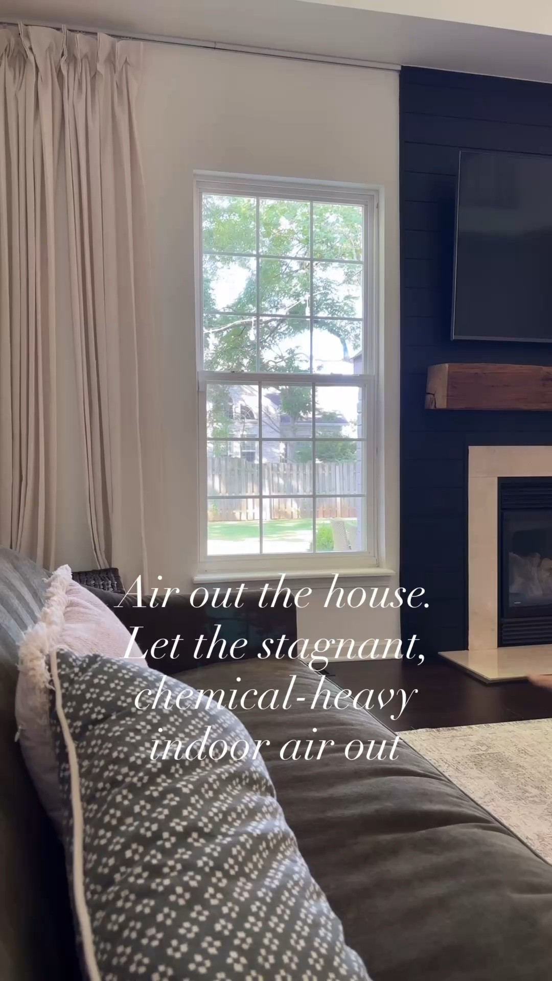 Let’s talk about a major blind spot when it comes to low-tox living: indoor air quality. 🪟🌿

We spend so much time filtering our water, reading ingredient labels on skincare, and cleaning with safe products—yet we often forget about the air trapped inside our homes. Between synthetic fragrances, off-gassing furniture, and everyday household products, indoor air can actually be significantly more stagnant and polluted than outdoor air.

One of the easiest, most effortless shifts you can make for your home’s air quality? Throwing the windows open wide, even just for 10 minutes a day, to let the fresh air circulate and clear out the buildup.
It’s a simple, free, and non-negotiable habit for keeping our living spaces truly fresh.

Do you make it a habit to air out your house every day? Let’s talk about it in the comments! 👇
— Sam

#BalancedFriends #LowToxLiving #IndoorAirQuality #NonToxicHome #HealthyHome #CleanAir #HolisticLiving

#LTKHome #LTKmomlife #LTKmorningroutine