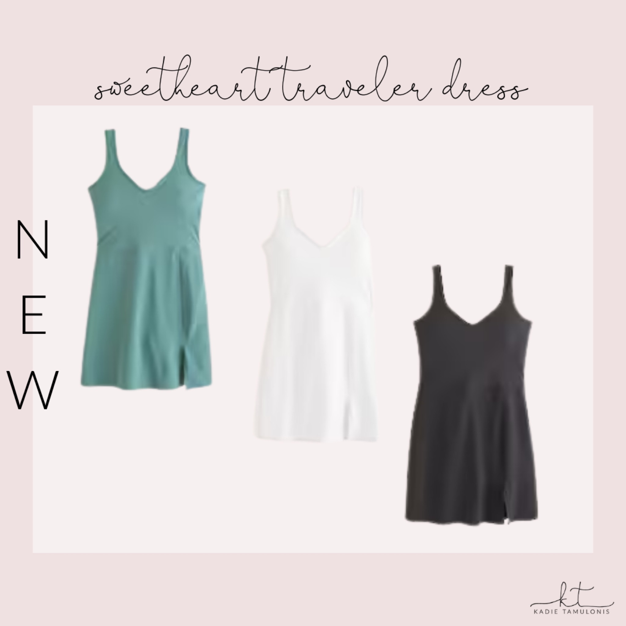 *NEW traveler dress with a sweetheart neckline at ABERCROMBIE 😍

size medium fits me best

#LTKFind #LTKSeasonal #LTKfit