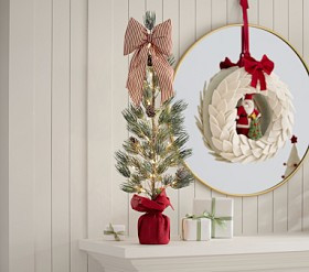Sparkle Candy Cane Light-Up Decorative Tree (3') | Pottery Barn Kids