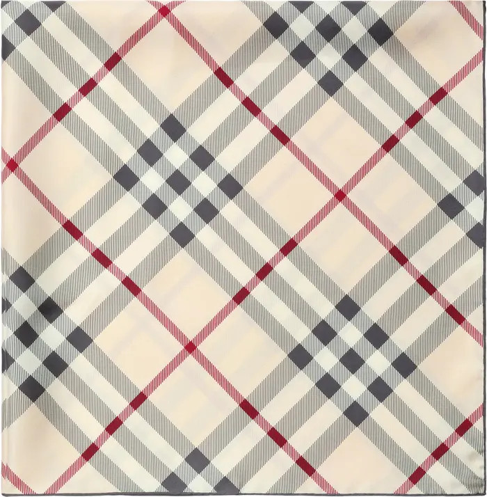 Burberry Large Check Silk Scarf | Nordstrom | Nordstrom