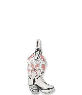 James Avery Enamel Western Boot Charm - Sterling Multi | Dillard's