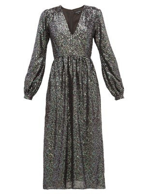 Camille sequinned midi dress | Matches (US)