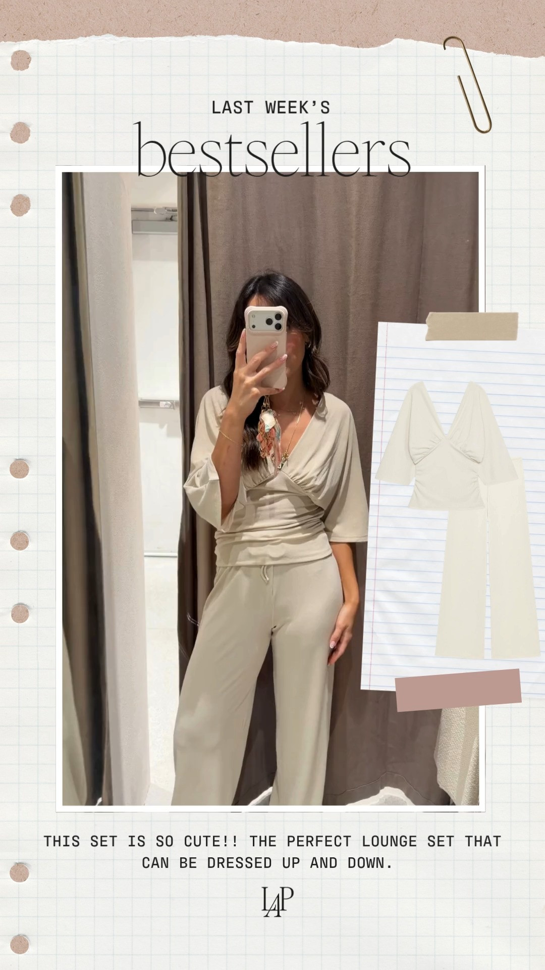 my favorite lounge set that can be dressed up and down! 

 #LTKSeasonal #LTKPetite