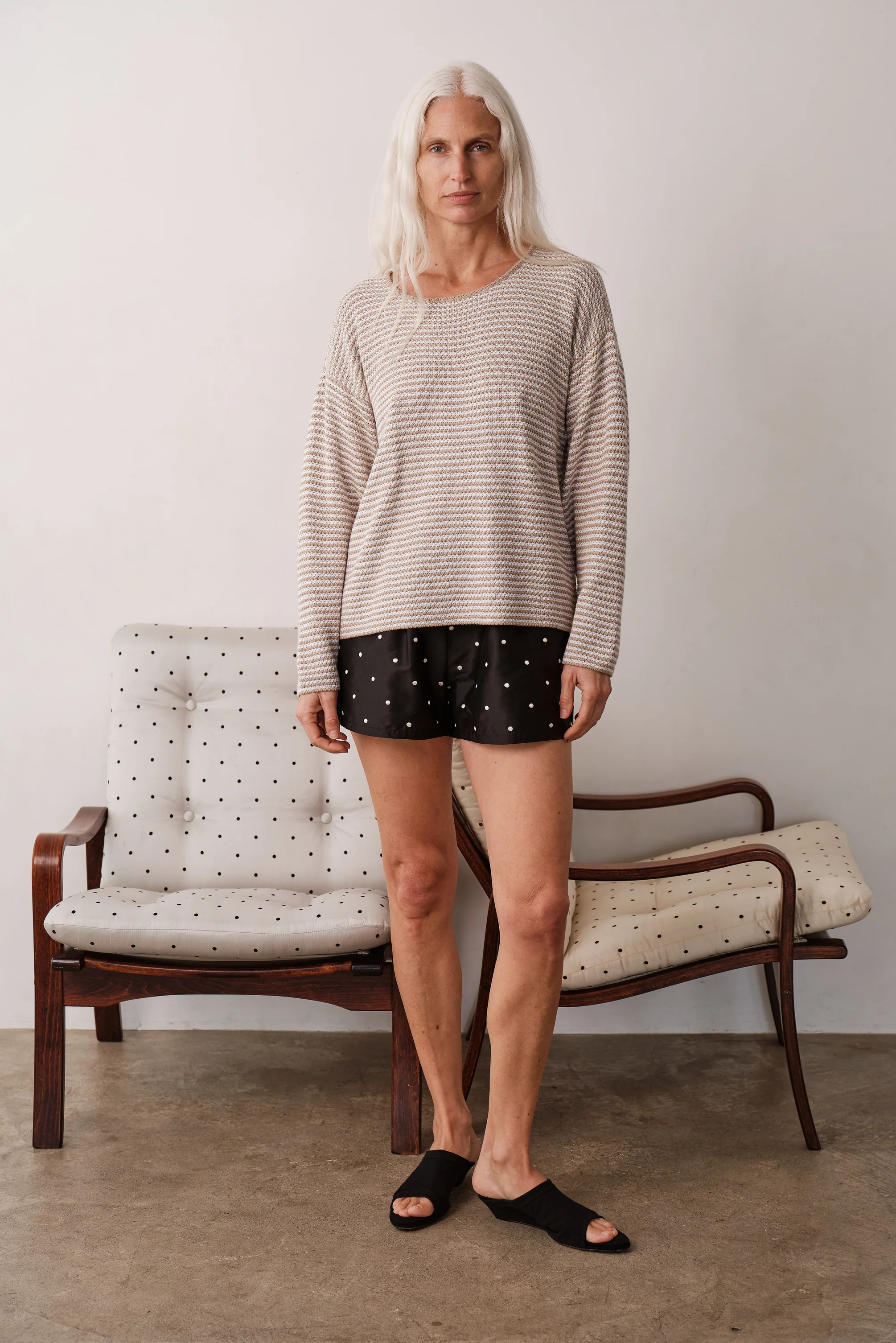 The Silk Taffeta Tap Short | DONNI.