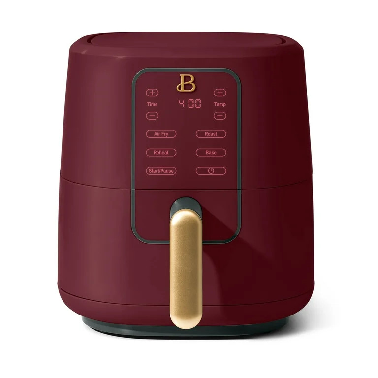Beautiful 3 Qt Air Fryer with TurboCrisp Technology, Limited Edition Merlot by Drew Barrymore | Walmart (US)