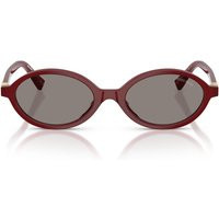 Miu Miu Sunglasses Mu04 Zs 21 I80 Q Burgundy Opalino/Dark Gray Women | Balardi (US & Canada)