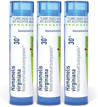Boiron Hamamelis Virginiana 30c Homeopathic Medicine for Hemorrhoids with Bursting Sensation - Pa... | Amazon (US)