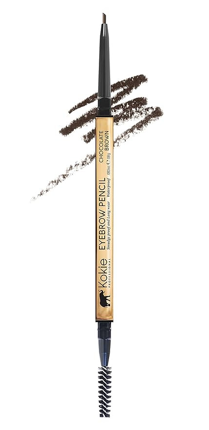 Kokie Cosmetics Micro-Fine Eyebrow Pencil (Chocolate Brown GB265) | Amazon (US)