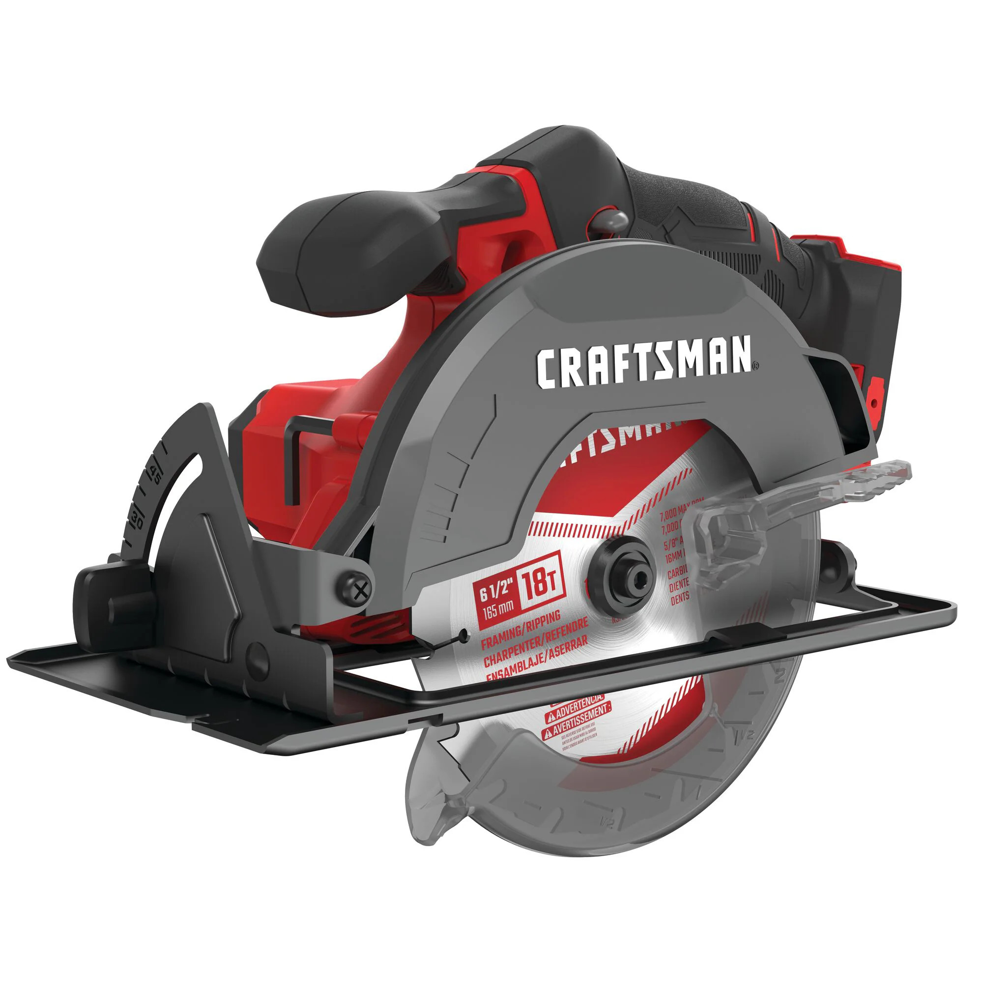 CRAFTSMAN V20 20-volt Max 6-1/2-in Cordless Compact saw | CMCS500B | Lowe's