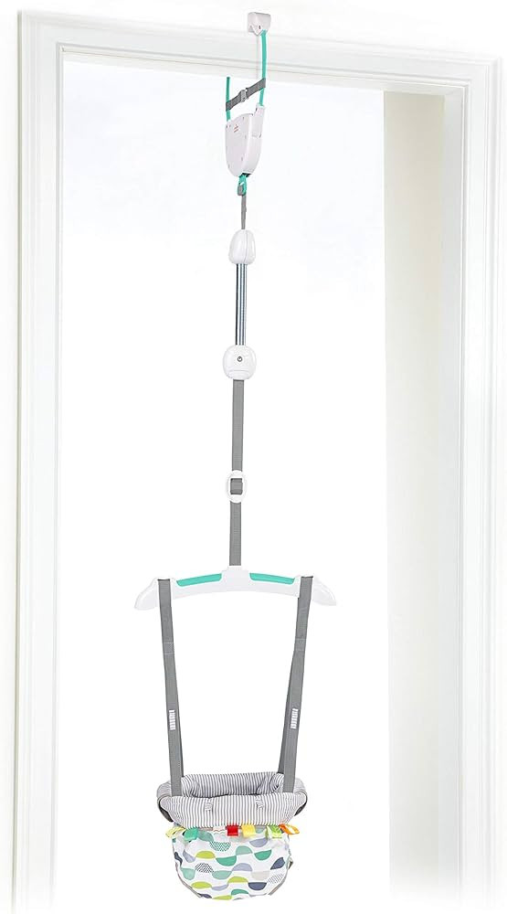 Bright Starts Playful Parade Door Jumper for Baby with Adjustable Strap, 6 Months and Up, Max Wei... | Amazon (US)