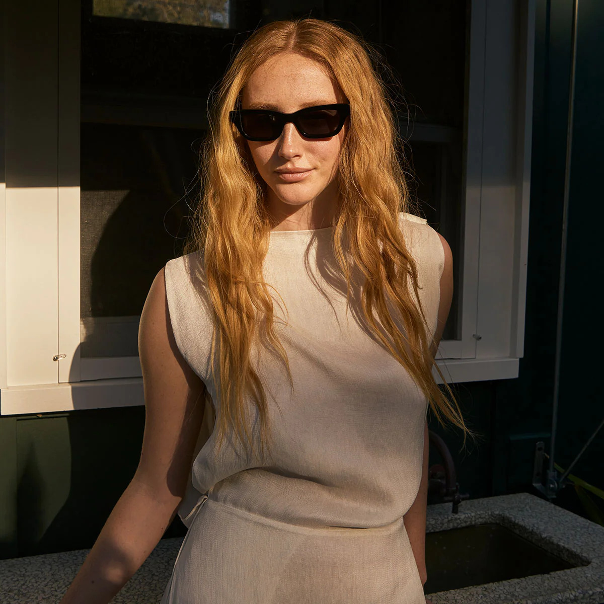 Levity Women's Black Sunglasses | Status Anxiety | Status Anxiety 