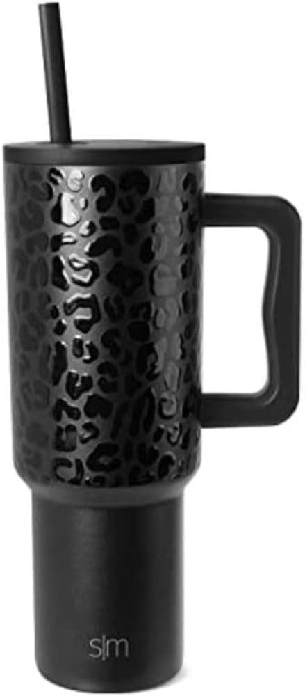 Simple Modern 40 oz Tumbler with Handle and Straw Lid | Insulated Cup Reusable Stainless Steel Wa... | Amazon (US)