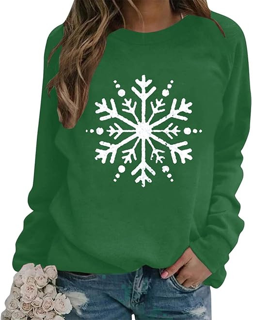 Women Christmas Palm Tree Sweatshirt Funny Hawaiian Beach Tropical Xmas Long Sleeve Pullover Cute... | Amazon (US)
