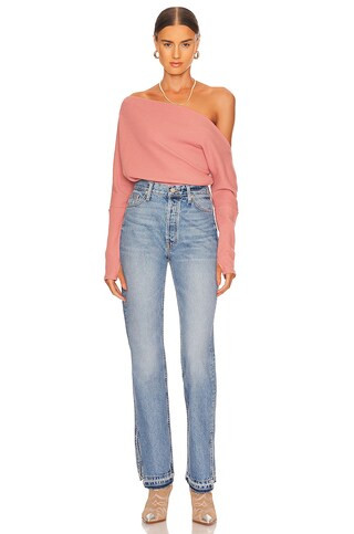 Free People Fuji Thermal Top in Rosie from Revolve.com | Revolve Clothing (Global)
