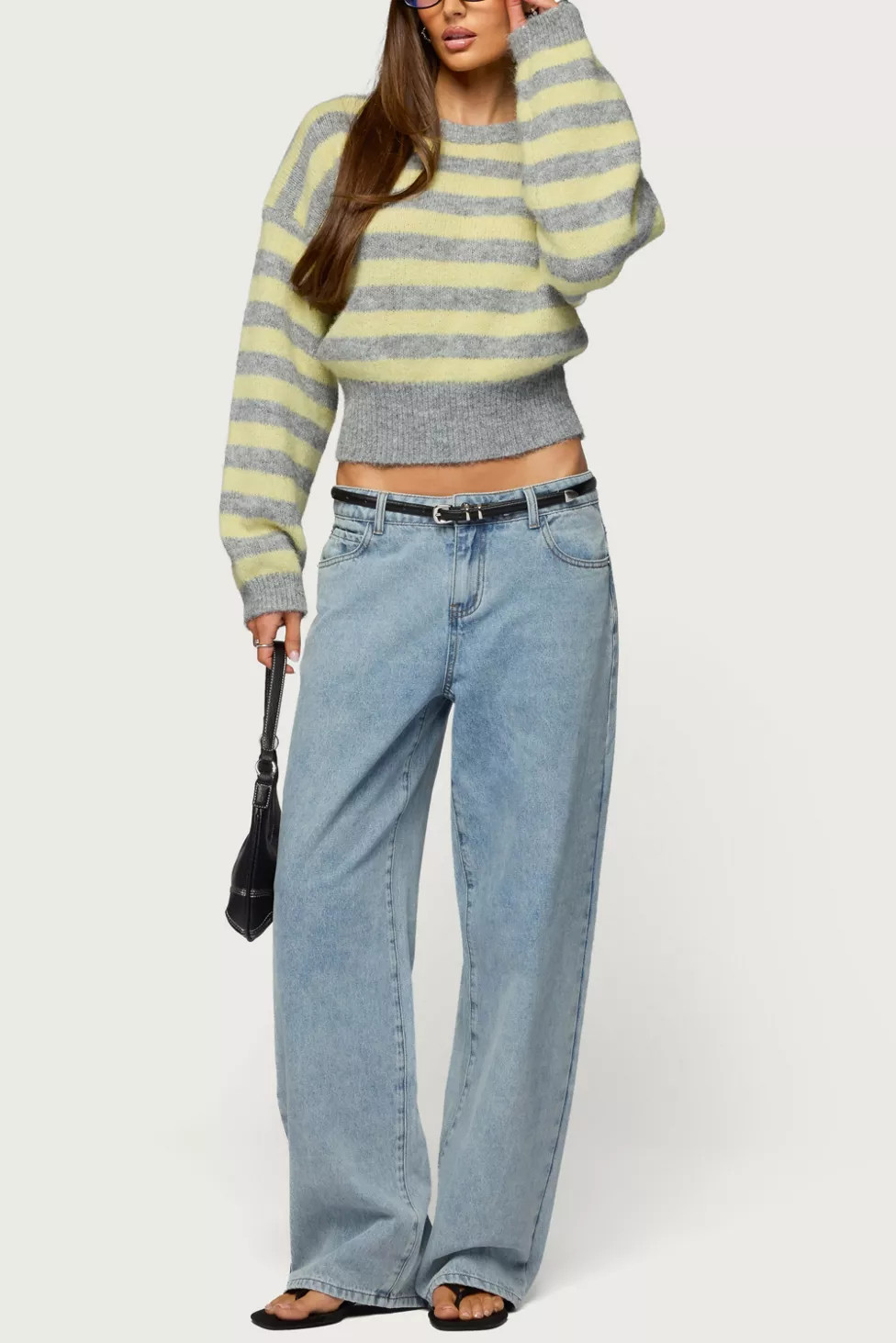 Edikted Dalina Washed Low Rise Baggy Jean | Urban Outfitters (US and RoW)