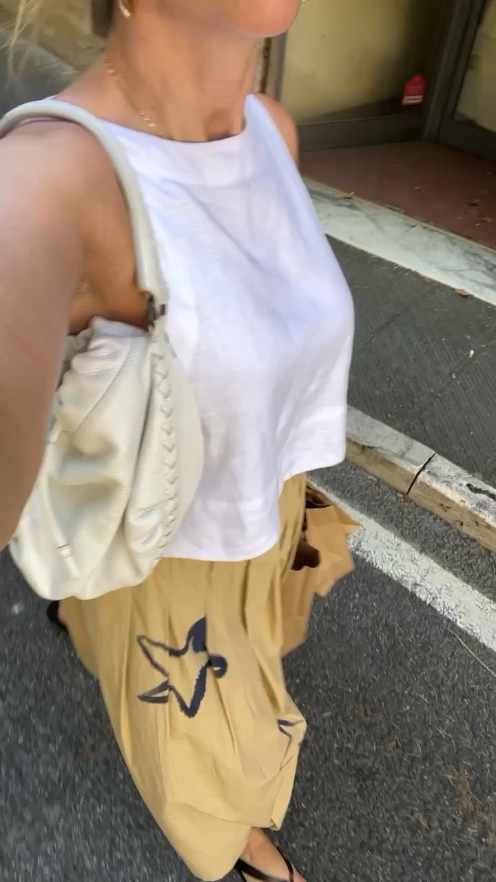 Out and about in Grosseto, Italy ⭐️ Got my skirt from a small shop, so I linked a similar one!

#LTKStyleTip #LTKFindsUnder100 #LTKVideo
