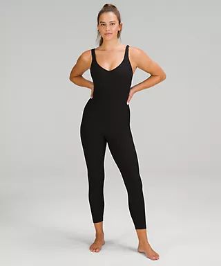 lululemon Align™ Ribbed Bodysuit 25" Online Only | Women's Dresses | lululemon | Lululemon (US)