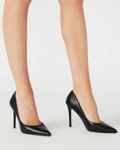 EVELYN BLACK LEATHER | Steve Madden (US)