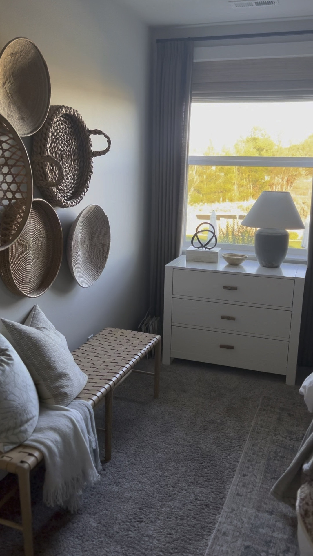 Fully customizable curtains at an affordable price! They are stunning! So glad I went for the moody color. This is Oak Dim Gray from the Liz collection. They have a triple pleat, privacy liner, and memory trained!

Curtains, two pages, bedroom, Amazon, drapes

#LTKstyletip #LTKhome