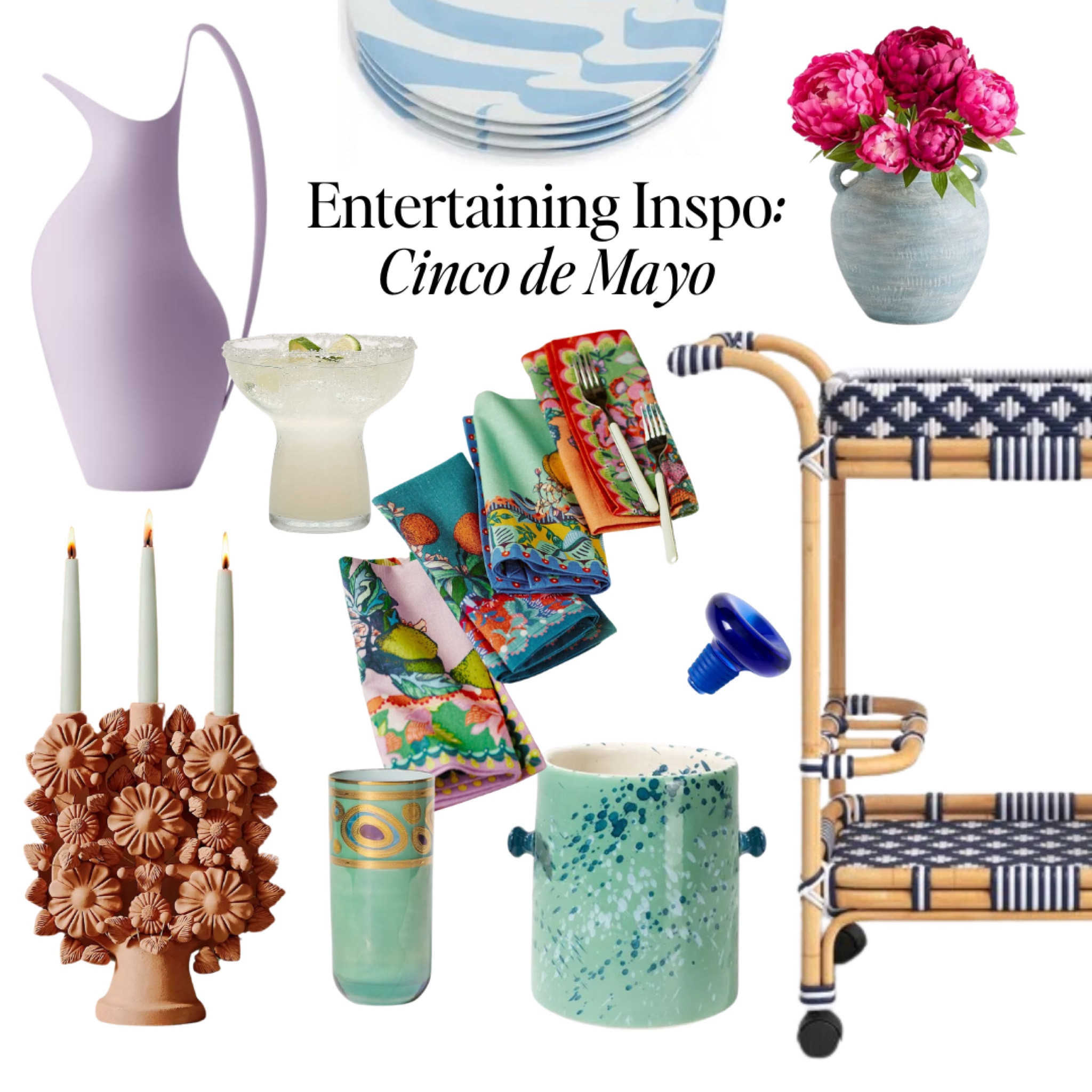 Pretty bar cart additions for Cinco de Mayo or just a really great party with margaritas.


#cincodemayo #entertainingideas #barcart #summerentertaining #outdoorentertainibg #kitchenfinds #partyideas 


#LTKparties #LTKhome #LTKstyletip