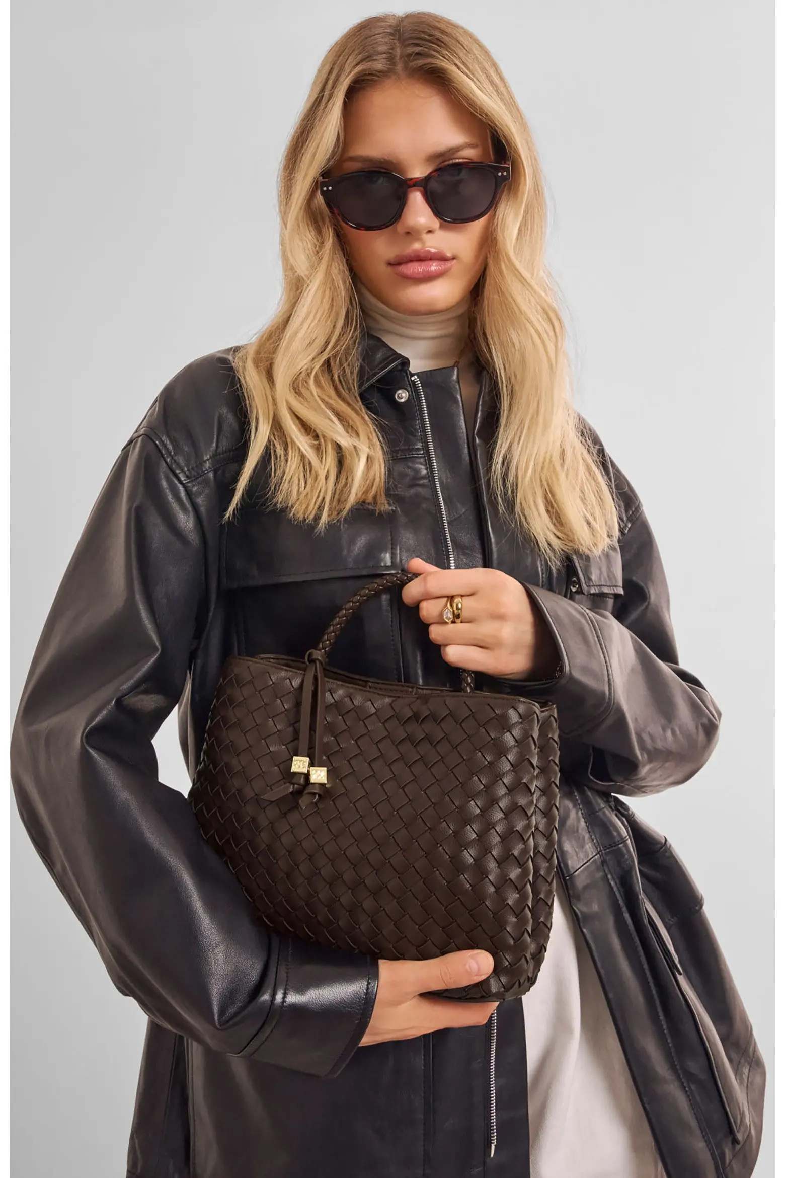Katie Loxton Nova Woven Texture Top Handle Bag (Women) | Nordstrom | Nordstrom