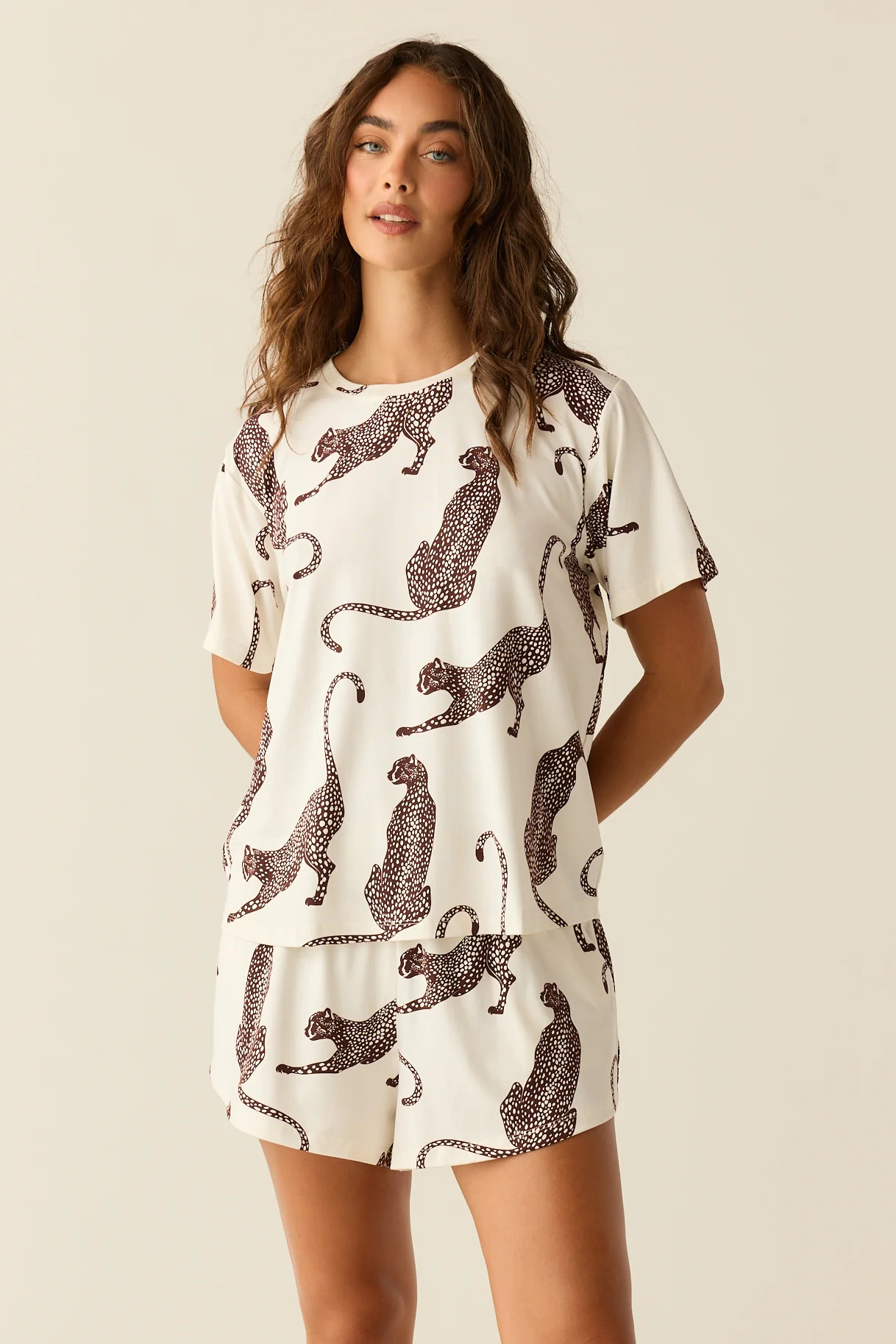 Taylor Cloud Jersey PJ Set in Vinyasa | MASONgrey