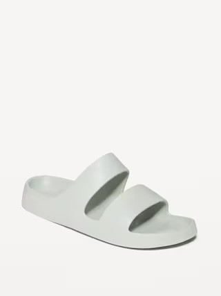 Double-Strap Slide Sandals for Women (Partially Plant-Based) | Old Navy (US)
