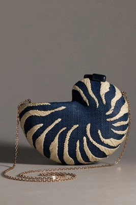 POOLSIDE Anna Conch Clutch | Anthropologie (US)