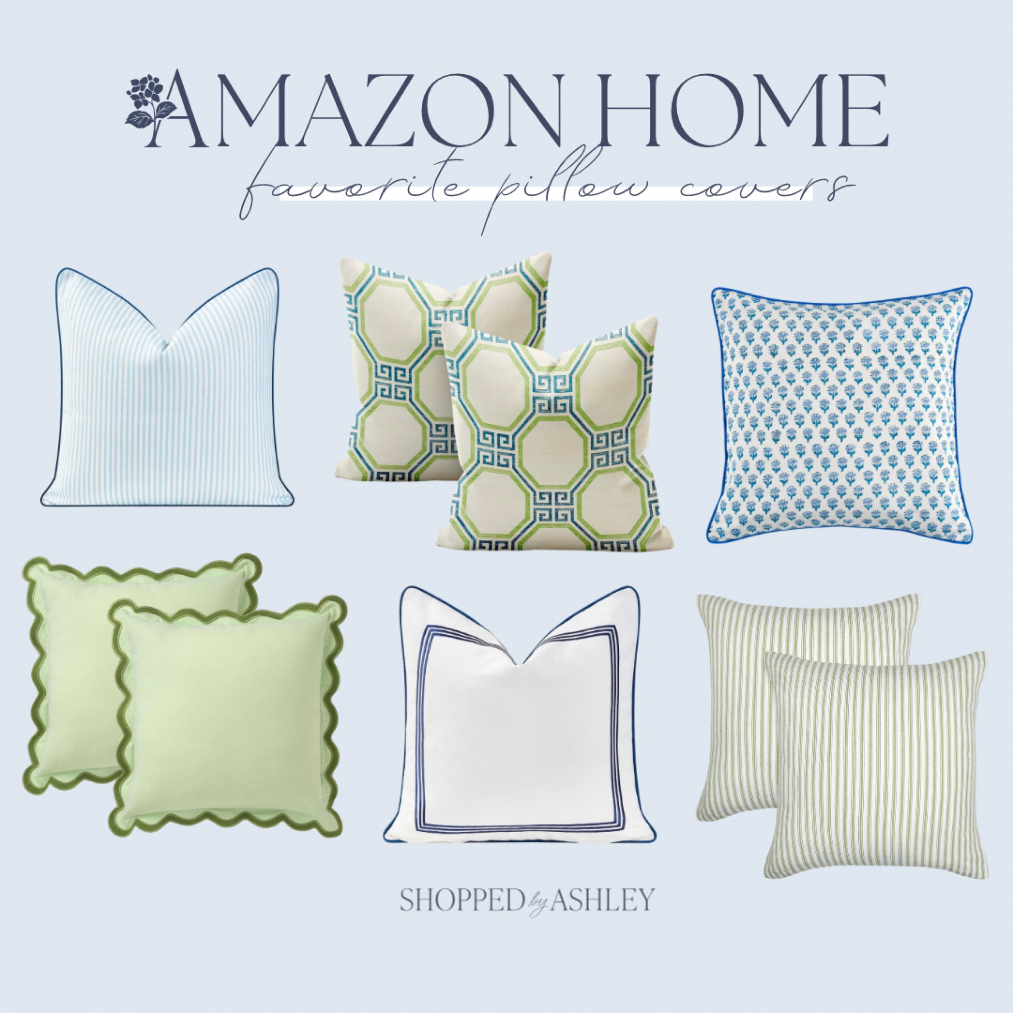 Coastal Grandmillennial style pillow covers from Amazon! 

Amazon home, found it on Amazon, Amazon pillow, blue and white, blue and green, coastal Grandmillennial, Grandmillennial style 

#LTKhome #LTKfindsunder50 #LTKstyletip