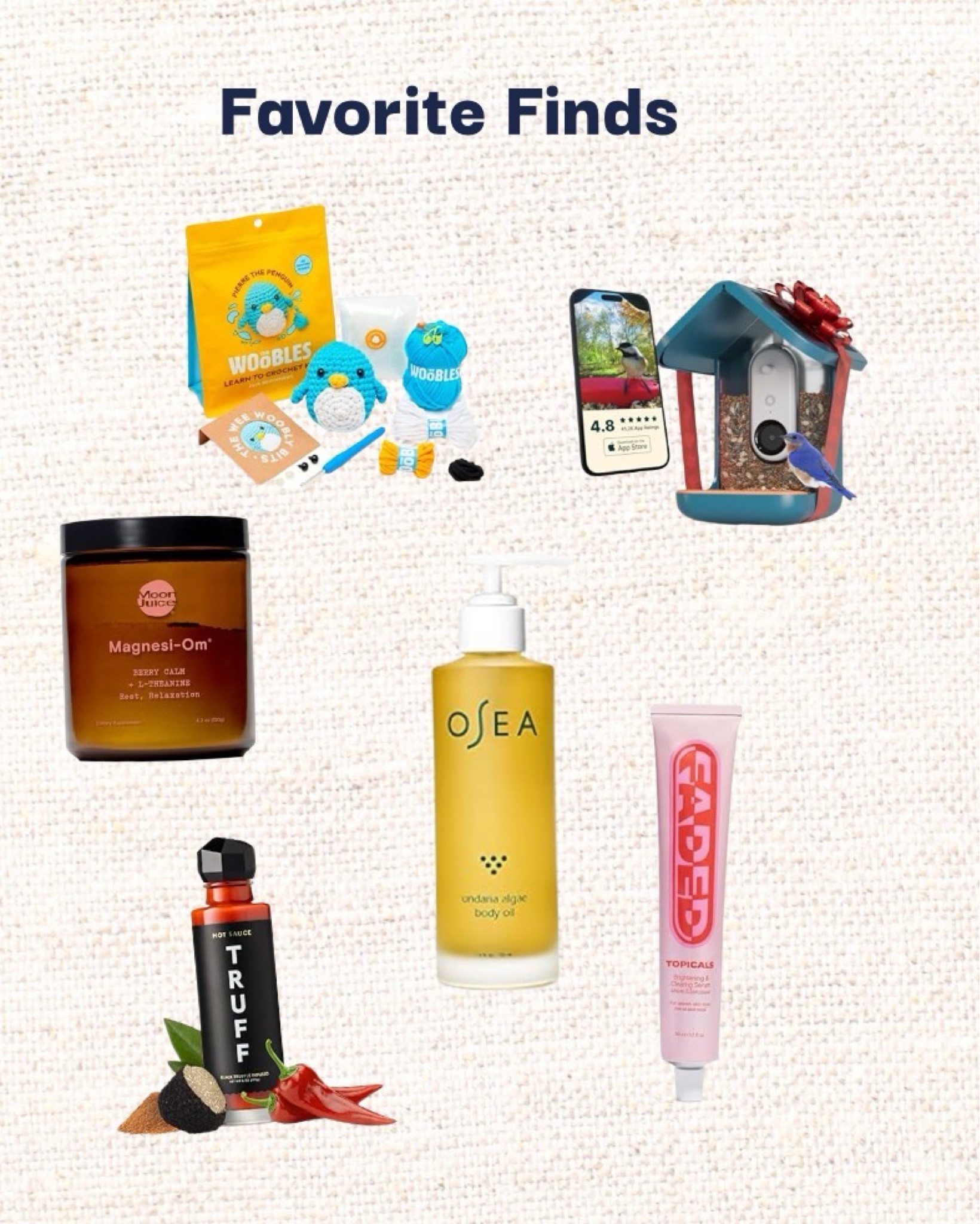 My favorite finds for the dayy

#LTKGiftGuide #LTKFindsUnder50