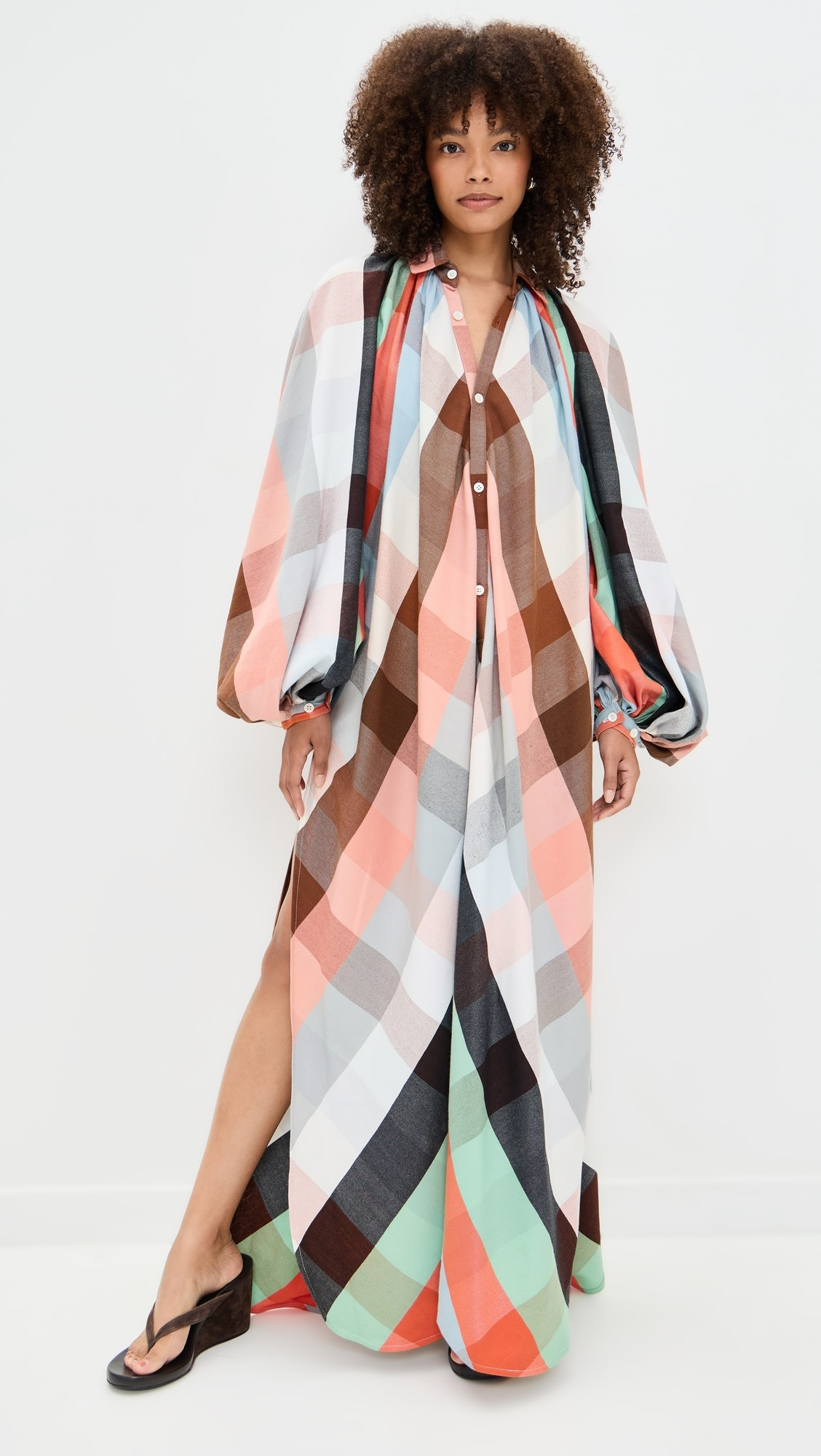 The Touareg Dress with Balloon Sleeve | Shopbop