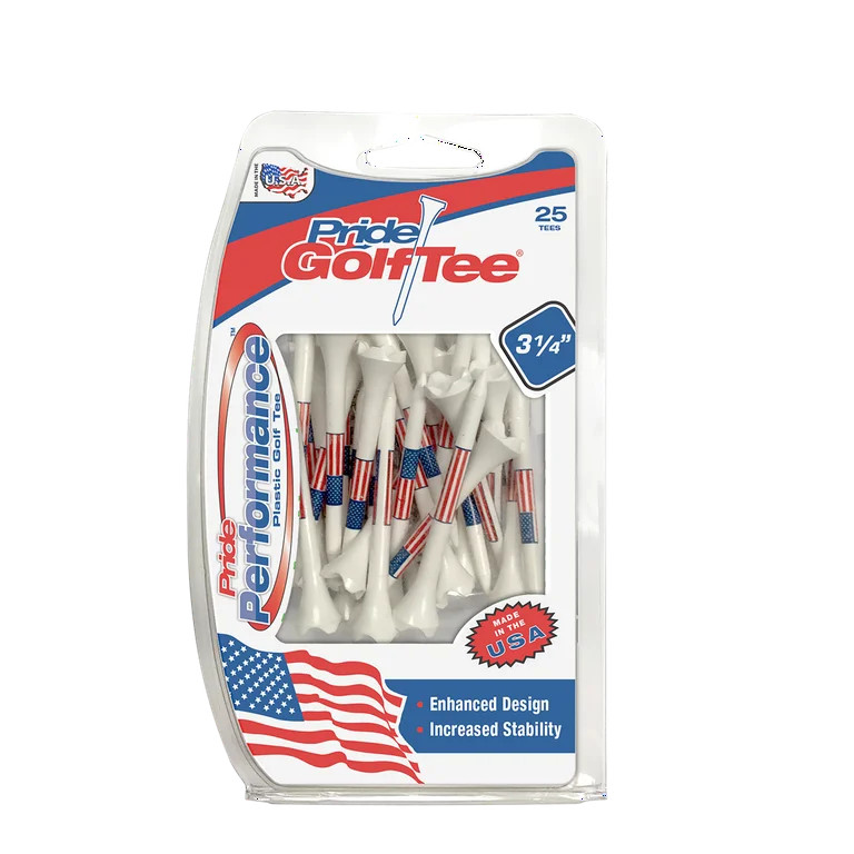 Pride Performance Flag Plastic Golf Tees – Low-Resistance Head, 3.25" Durable Plastic for Golfi... | Walmart (US)