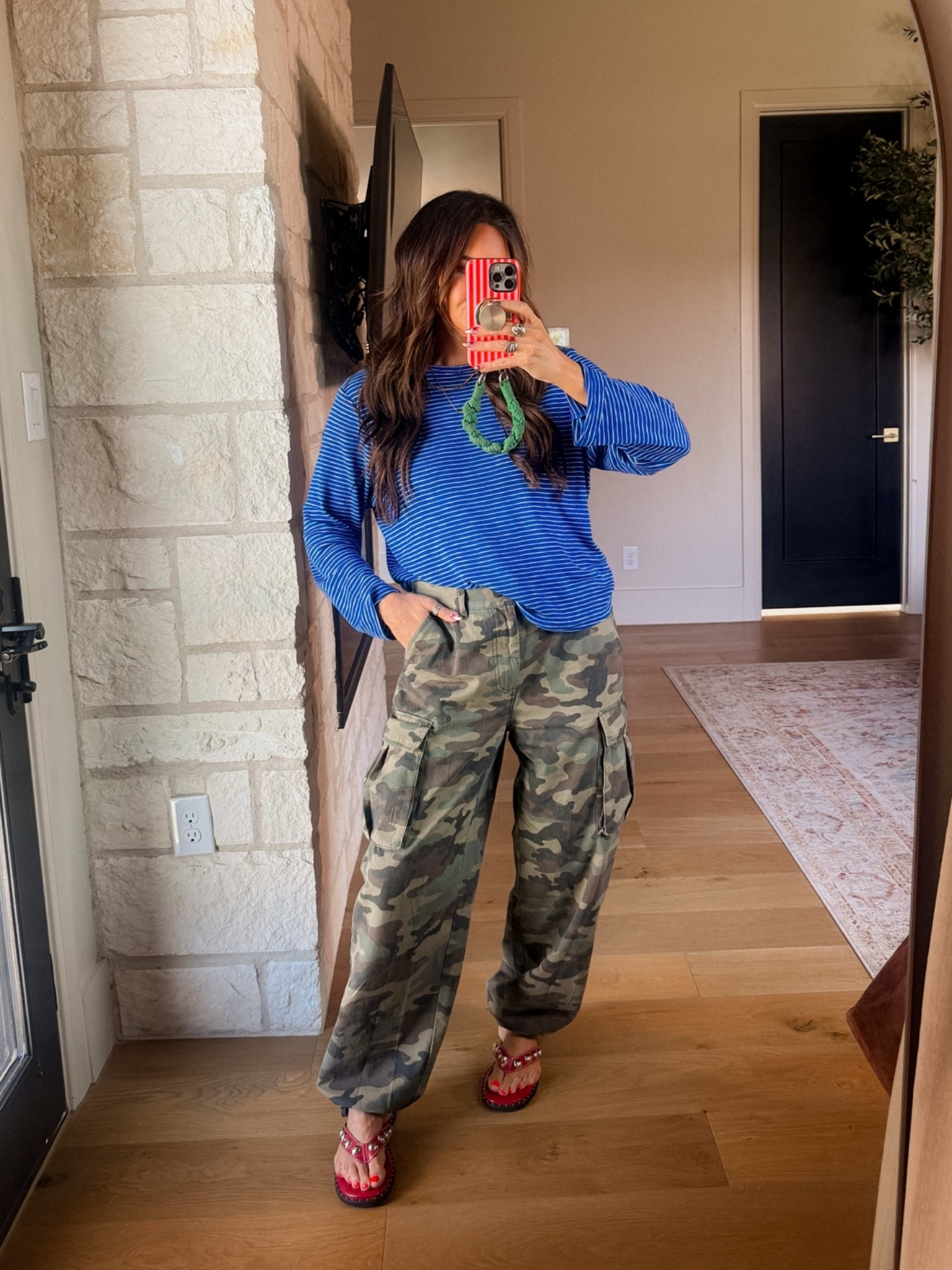 Today’s outfit 
Longsleeve: large
Men’s pants: 34x32 for roominess 
Sandles

#LTKdayinmylife #LTKootd #LTKOver40