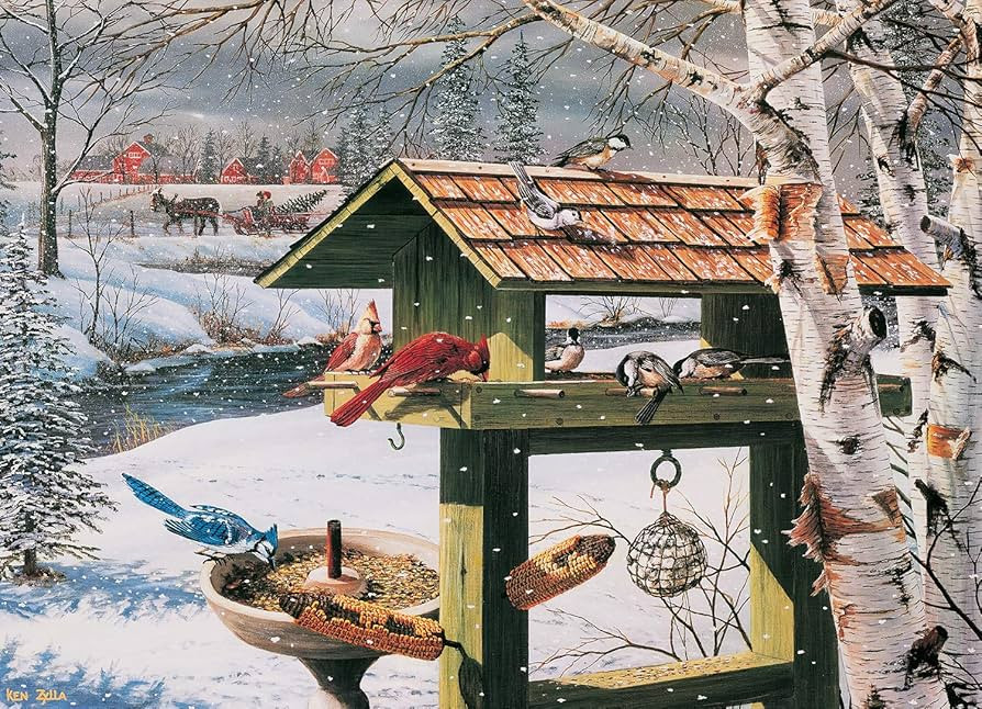 Willow Creek Press, Backyard Banquet 1000pc Puzzle | Amazon (US)